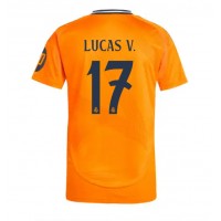 Real Madrid Lucas Vazquez #17 Gostujuci Dres 2024-25 Kratak Rukav